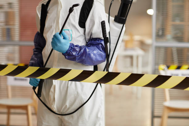 Professional Biohazard Cleanup technician working in Lincoln, CA